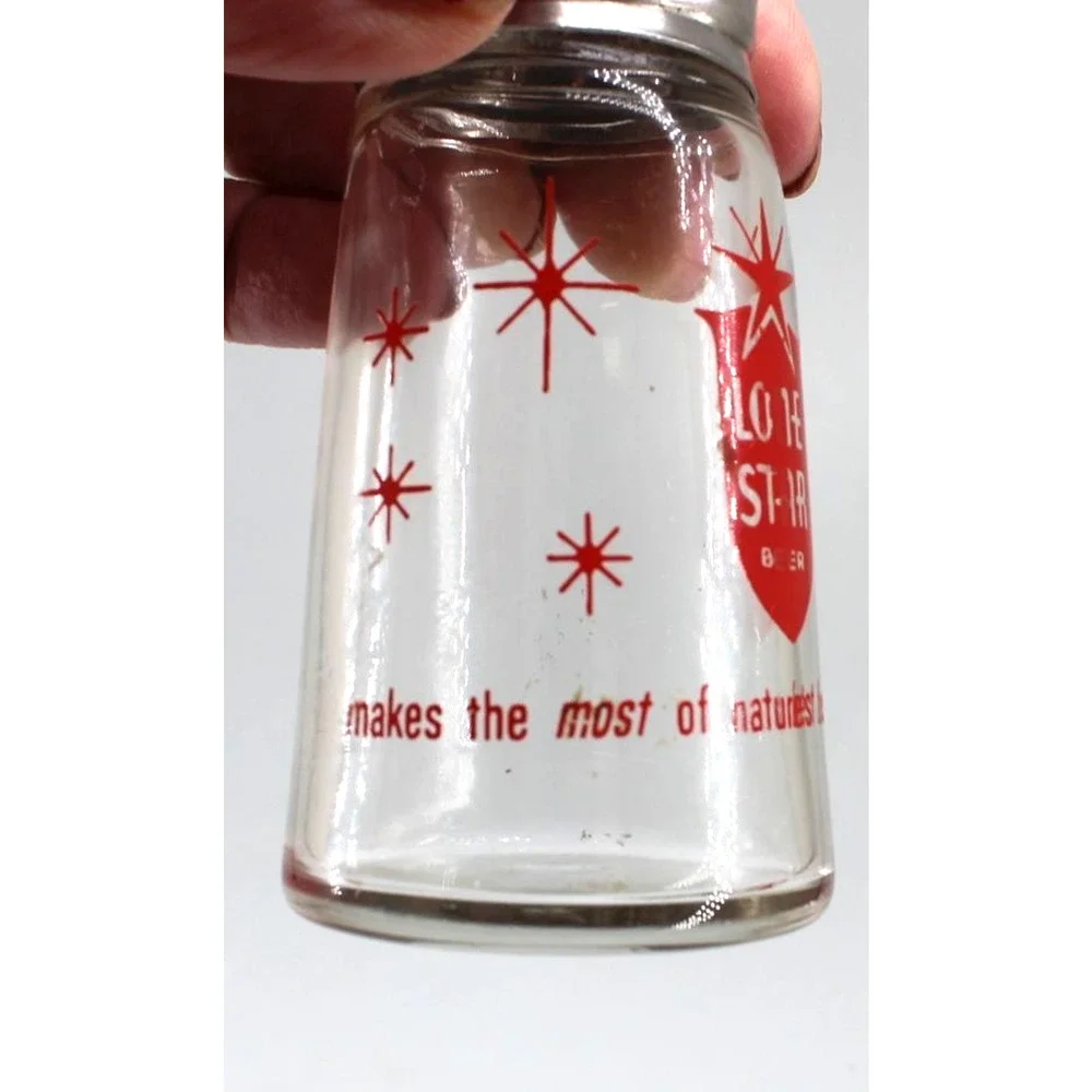 Mid Century Modern Lone Star Beer Salt Shaker • Makes the Most of Natures Best
